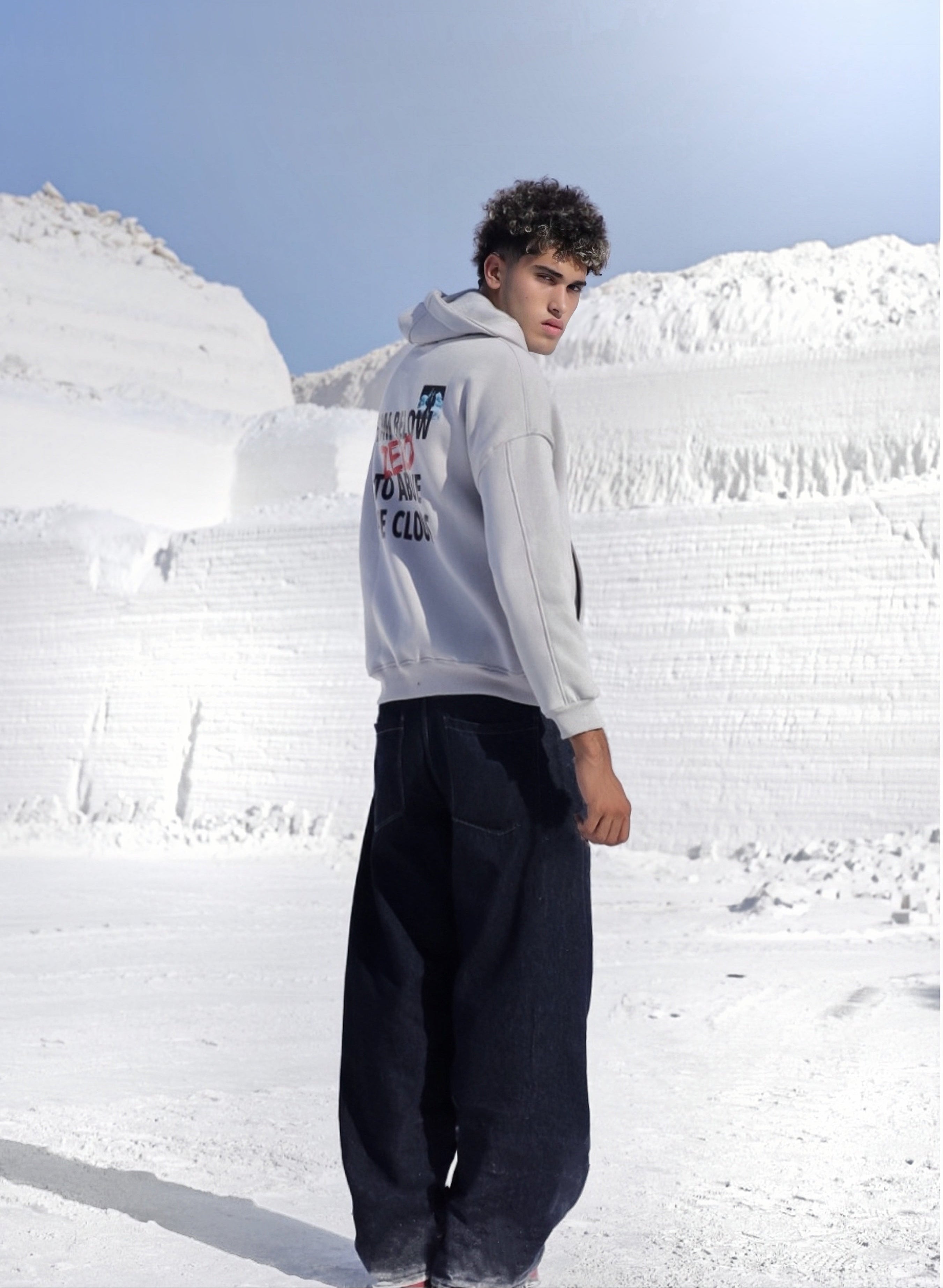 Gray The Storm Hoodie
