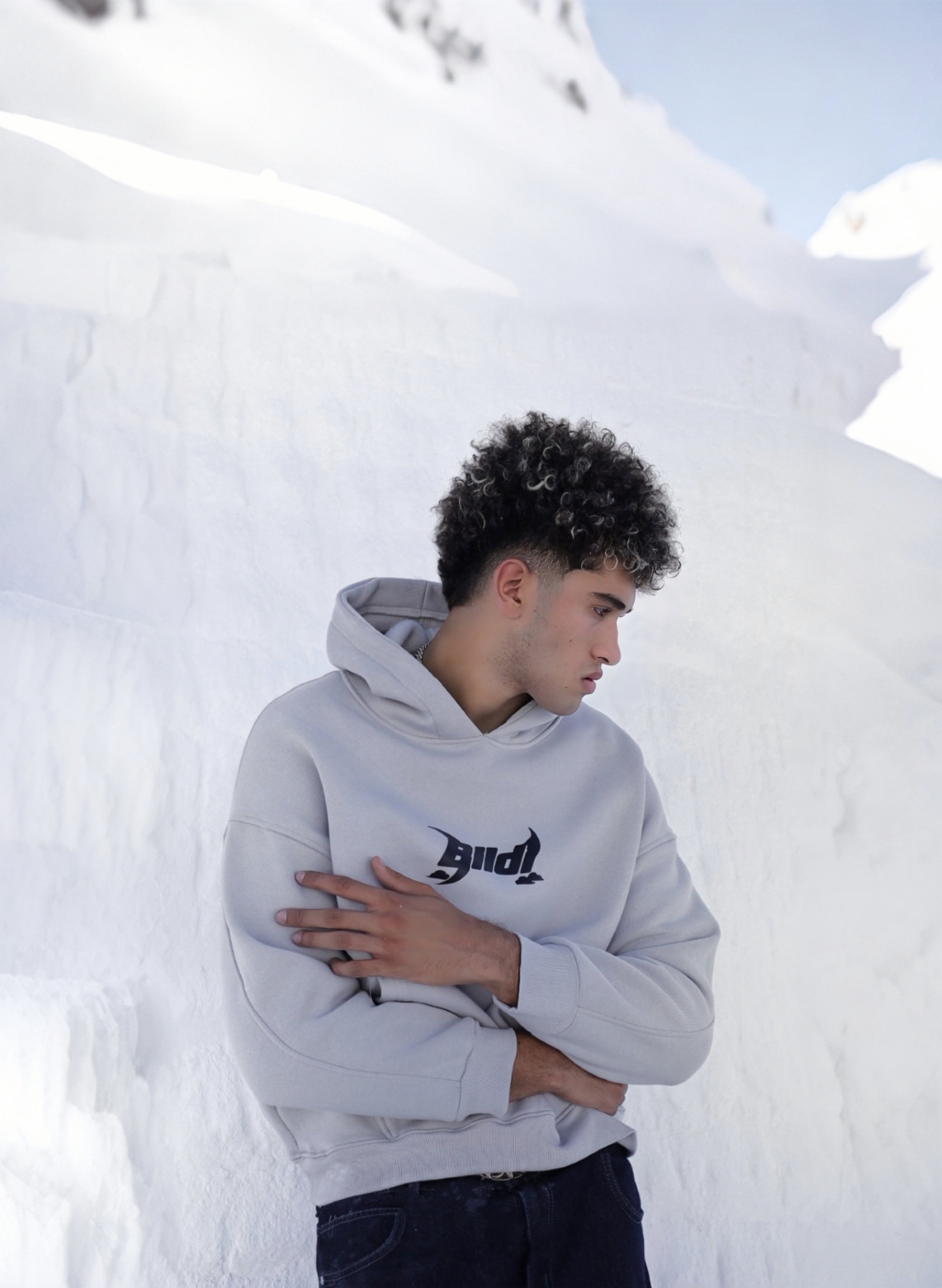 Gray The Storm Hoodie