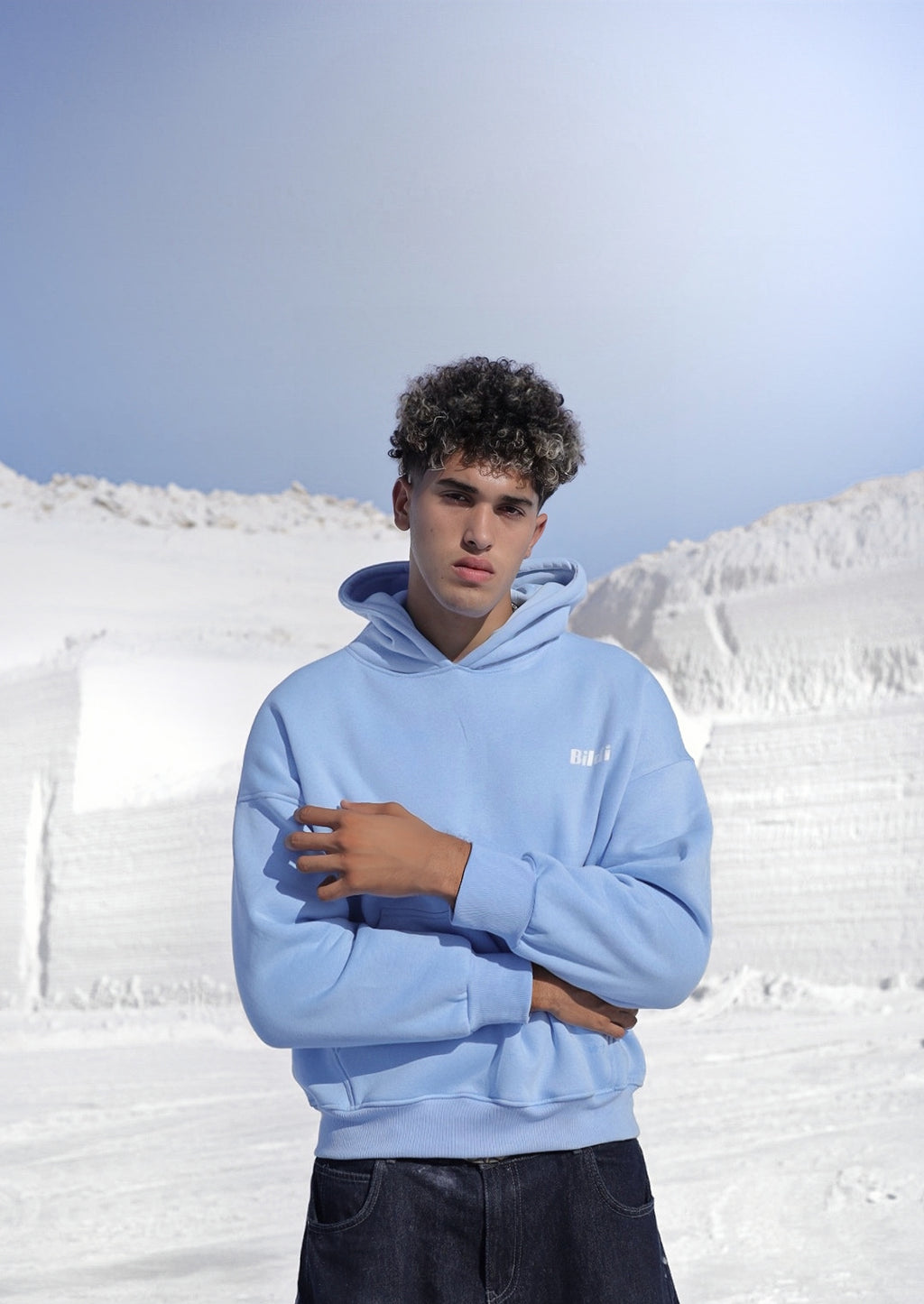 BABY BLUE CLOUD NINE HOODIE