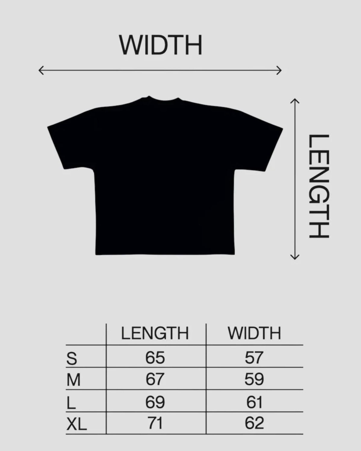 📏 Size Chart